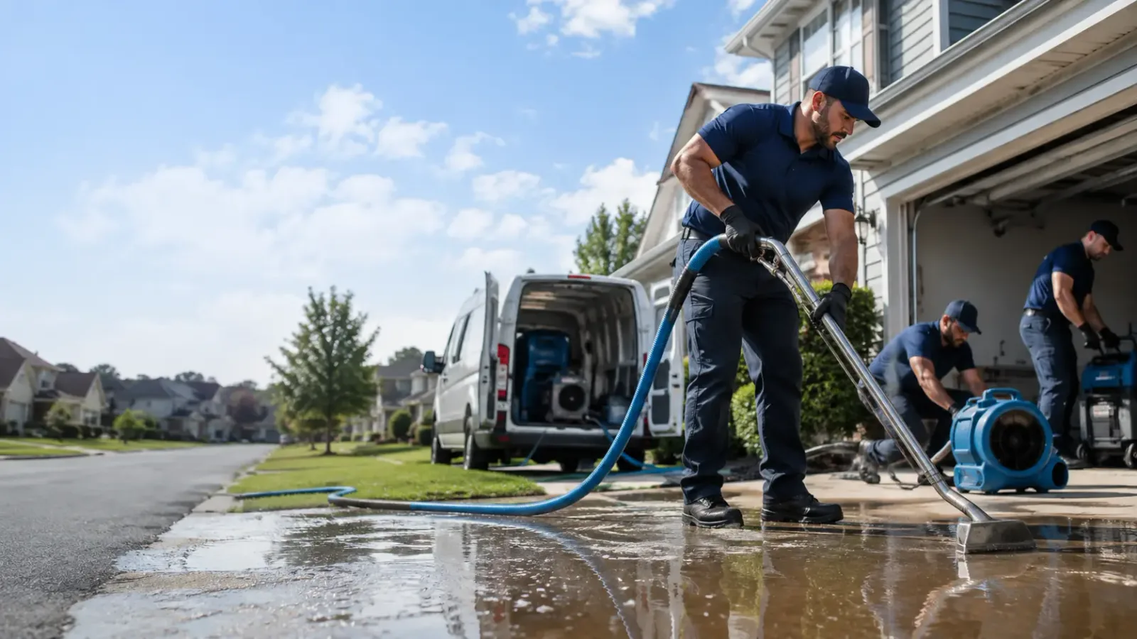 Flood Damage Restoration in Sublime, TX